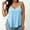 Light Blue plus size tank top a1, variant on Women Plus Size V Neck Sleeveless Curved Hem Tank Top Dressy Casual Summer Tops for Vacation Beach Fashion Clothes, Army Green 3XL