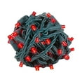thumbnail image 1 of Novelty Lights 50 Light LED Twinkle Christmas LED Mini Light Set, Red, Green Wire, 25 Feet, 1 of 6