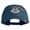 Navy, variant on AFMC Air Force Materiel Command Veteran Embroidered Washed Solid Pigment Dyed Cotton Twill Brass Buckle Cap - Olive OSFM