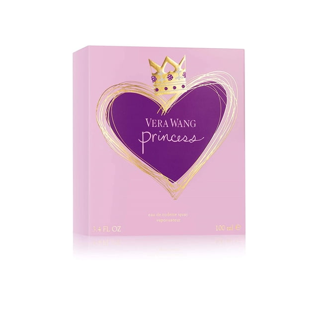 Vera Wang Princess Eau de Toilette Spray para Mujeres 3.4 Fl Onza Vera Wang