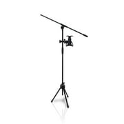 Pyle Microphone iPad Tablet Stand with all Tablets 4.7 to 8.7 Inches Tall For Apple iPad 5 4 3 2 Air Mini Samsung Galaxy Note Pro Microsoft Surface Google Nexus Microphone Stand Included