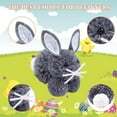 thumbnail image 3 of Crochet Kit Beginners 6 Set Crochet Pom Pom Cute Bunny Rabbit Knitting Kit Easter Day Christmas Birthday Easter Gift Girls, 3 of 7