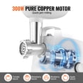 thumbnail image 5 of VEVOR Electric Tomato Strainer, 300W Tomato Sauce Maker Machine, 4 LBS/Min Food Strainer and Sauce Maker, Pure Copper Motor Food Mill with Reverse Function for Tomato Strawberry Blueberry Sauce, 5 of 9