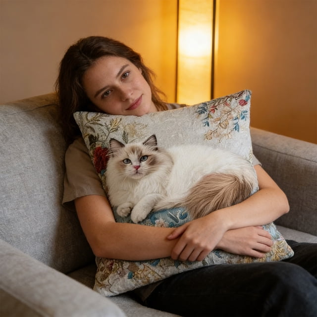 Linnome Animals-Print Cushion Covers Soft Sofa Pillows For Home And Bedroom Decor in Multicolor