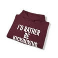 thumbnail image 4 of Kickboxing Hoodie, Gifts, Hooded Sweatshirt, 4 of 4