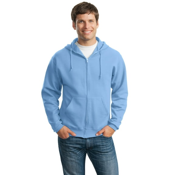 Jerzees 993 Men's 8 oz.; 50/50 Full-Zip Hood