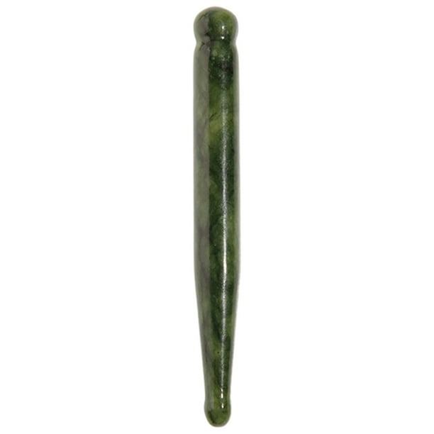 Herramienta de masaje con raspado de jade, lápiz de acupresión de jade, varilla de masaje de puntos de acupresión, lápiz de acupresión para el hogar