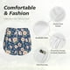 thumbnail image 4 of Balery Flower Pantalones cortos deportivos para mujer con forro y dos bolsillos, elásticos, para entrenamiento, gimnasio, yoga-Medium, 4 of 7