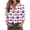 Purple#01, variant on JTZGDY Halloween Button Down Shirts for Women Plus Size Cute Ghost Pumpkin Printed Fall Long Sleeve Collared Graphic T-Shirts Loose Fit Casual Holiday Gift Oversized Tees Tops