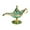 Green, variant on MasteelfCA Aladdin's Lamp Adornment Desktop Lamp Decor Retro Aladdin's Lamp Ornament