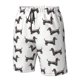 thumbnail image 4 of Balery Dachshund Dog Puppy Traje de Baño Estilo Hawaiano para Hombre, Shorts de Secado Rápido con Bolsillos-3X-Large, 4 of 6