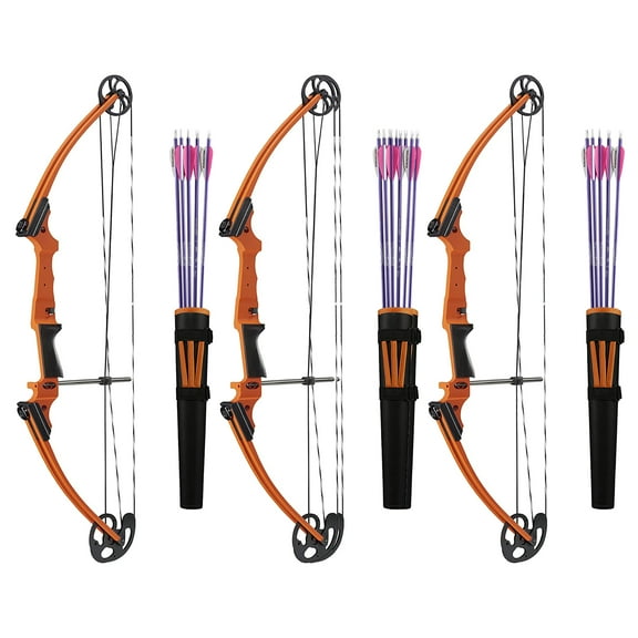 Genesis Archery Original Left-Handed Compound Bow Kit (3 Pack)