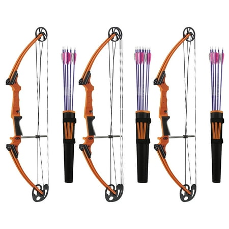 Genesis Archery Original Left-Handed Compound Bow Kit (3 Pack)
