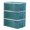 Blue, variant on Cozival Foldable Non-Woven Storage Bags - 3-Pc Clothes Organizer for Closet, Travel & Seasonal Storage - Breathable, Dust-Proof & Space-Saving - Perfect for Blankets, Sweaters, Blue