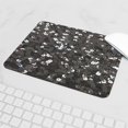 thumbnail image 5 of CafePress - Chic Glitter Black Sequins Mousepad - Non-slip Rubber Mousepad, Gaming Mouse Pad, 5 of 6