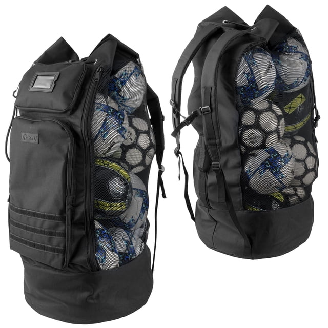 Bolsa de malla para equipos de fútbol Fitdom Heavy Duty XL