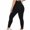 Black, variant on Hrsba Women's Yoga Pants,Plus Size Fast Drying Tight Stretchy Comfortable Fitness Pants for Yoga Workout Training Daily Sports,XXXL
