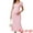 Pink, variant on Women's Bodycon Fitted Stretchy Ribbed Midi Maternity Dress S Black