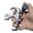 3 Finger Grey, variant on Cussparte Compound Bow Release Aids 3 Finger Thumb Trigger Archery AdjustableTarget Hunting