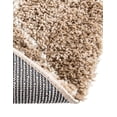 thumbnail image 7 of Rugs.Com Soft Touch Shag Collection Round Rug ‚Äì 6 Ft Round Khaki Shag Rug Perfect For Kitchens, Dining Rooms, 7 of 7