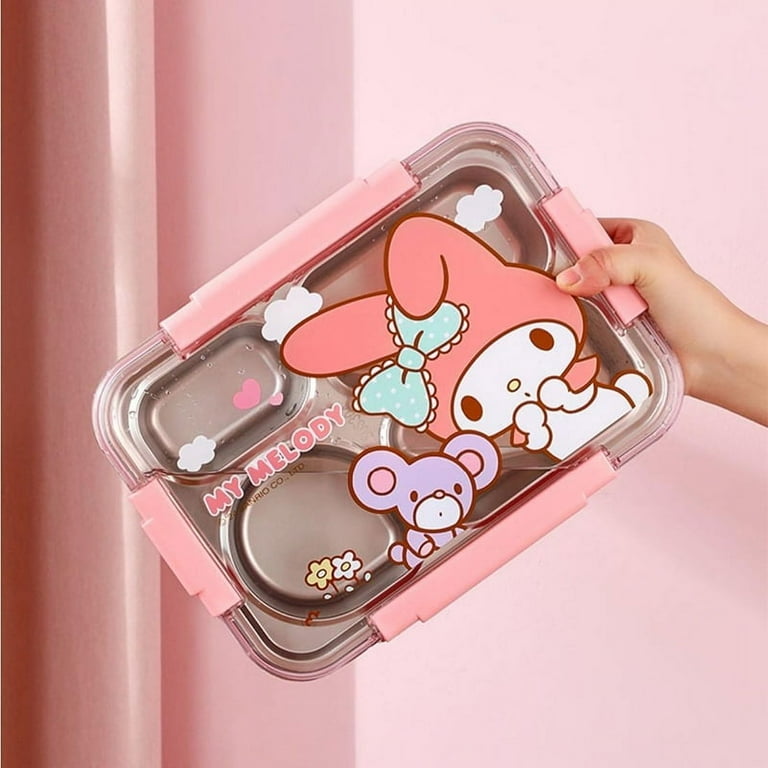 Sanrio Kawaii Cinnamoroll Lunch Box MyMelody Sweet Anime High