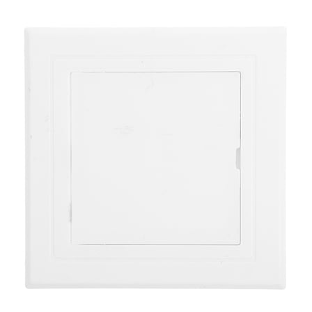 QIFULL Plastic Ceiling Access Panel in White for Home Use Decorative and Easy to Install Cover