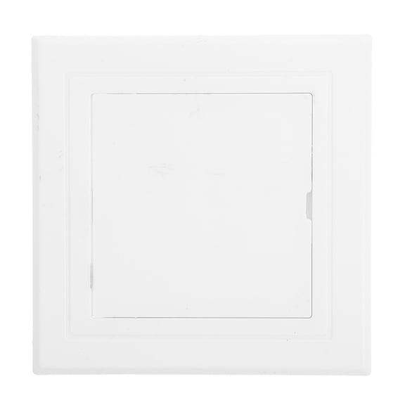 QIFULL Plastic Ceiling Access Panel in White for Home Use Decorative and Easy to Install Cover