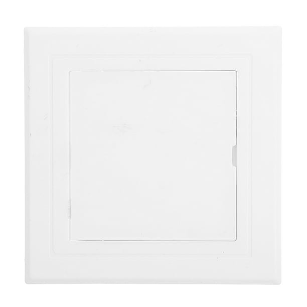 Panel de acceso al techo, cubierta de puerta para paneles de yeso, con panel de reparación de techo decorativo fácil de usar, cubierta de orificio de pared para el hogar