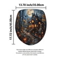 thumbnail image 3 of Cortina Ducha Halloween Con Piso Y Tapete Inodoro para Del (4 Piezas), 3 of 6
