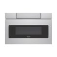 thumbnail image 1 of SHARP SMD2477ASC 24” Built-In Microwave Drawer with Hidden Controls, Automatic Drawer Opening, Sensor Cook, Defrost, 1.2 cu. ft., 1 of 11