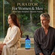 PURA D'OR Hair Thinning Therapy Biotin Shampoo ORIGINAL Scent, 16 Fl Oz