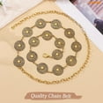 thumbnail image 6 of WHIPPY Womens Metal Waist Chain Belt Western Belts for Jeans Dresses, 6 of 6
