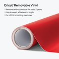 thumbnail image 2 of Vinilo Cricut Premium extraíble rojo cardenal de 30,48 cm x 4,57 m, 2 of 7