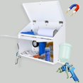 thumbnail image 1 of Caja magnética de doble compartimento para cabina de pintura DITKOK, blanca, 1 of 7
