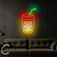 thumbnail image 3 of C-CRAFT Mama Needs Coffee Neon Led Light Up 27 inch for Coffee Shop Kitchen Wall Decor, 3 of 5