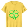 thumbnail image 3 of PNTUTB St. Patrick's Day Men's Casual Fashion Print Loose Comfortable Crew Neck Pullover Short Sleeve Tops, 3 of 5