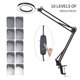 thumbnail image 3 of Lupa de mesa con luz LED USB 5X, base giratoria y abrazadera - Modelo compacto con lente de 105mm y cable de 140cm, 3 of 6
