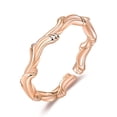 thumbnail image 2 of enjoywould Knuckle Ring Adjustable Size Irregular Geometric Shape Luxurious Electroplating Decoration Hypoallergenic Willow Leaves Simple Charm Open Ring Jewelry Accessories, 2 of 5
