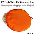thumbnail image 2 of 1 PC 12 Inch Tortilla Warmer Bag/Pouch– Keep Tortillas Warm & Fresh, Perfect for Tacos, Burritos & More, Insulated & Durable, Ideal for Home & On-the-Go Meals, 2 of 6