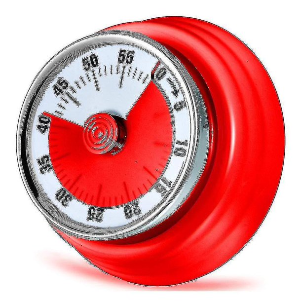 Temporizador mecánico magnético 60 minutos con temporizador visual de cuenta regresiva LANNMXG