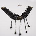 thumbnail image 4 of Granos Collar de Caída Gargantilla de Cordón Hechos de Gótico para Hugo collar de gargantilla de encaje, 4 of 4