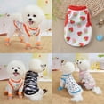 thumbnail image 5 of uds chaleco de verano para perros ropa para mascotas estilo fino ropa para perros pequeños de leche cachorros de peluche Bichon verano, 5 of 5