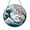 Acrylic 3.5 Inch, variant on Circular Yin Yang Stained Glass Hanging with Harmony Focused Design for Peaceful Interior Spaces