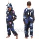 thumbnail image 1 of Conjuntos de pijamas Kigurumi de unicornio para niños, disfraz de dibujos animados de animales para Halloween, Navidad, pijamas para niños de 4 a 12 años, 1 of 4