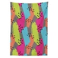 thumbnail image 3 of Ambesonne Modern Tablecloth Rectangular Table Cover, Abstract Colors Triangle, 60"x84", Multicolor, 3 of 4