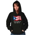 thumbnail image 4 of Puerto Rican Pride Love Every Bit Flag Hoodie Sweatshirt Women Men Brisco Brands S, 4 of 5