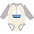 thumbnail image 3 of Inktastic Sailboat Nautical Sailing Boys or Girls Long Sleeve Baby Bodysuit, 3 of 5