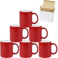 thumbnail image 6 of 15oz Color Changeable Sublimation Mug 3 Assorted Colors of Black, Blue, and Red, Packed in White Box, Case of 24, 6 of 12