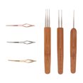 thumbnail image 4 of Dreadlocks Crochet Hook Set, Weaving Exquisite Multipurpose Lock Crochet Hook Hair Set 6pcs  For DIY, 4 of 8