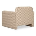 thumbnail image 2 of Moe's Home Collection Leo Accent Chair Fabric Taupe, 2 of 10